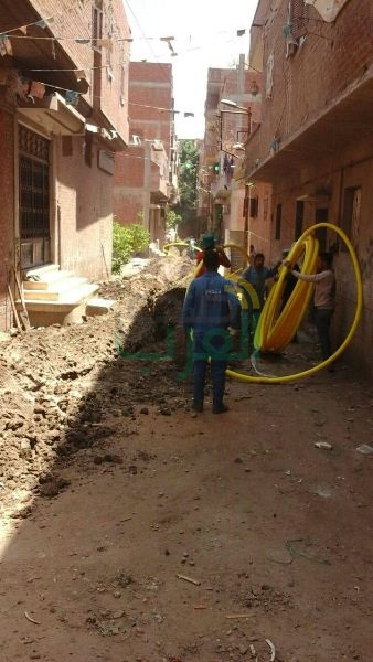 البدء فى تنفيذ أعمال الحفر لتوصيل الغاز الطبيعي بمركز ومدينة ههيا