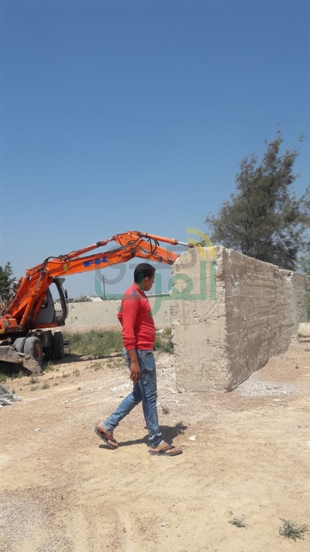 حي شرق يواصل إزالة التعديات على أملاك الدولة