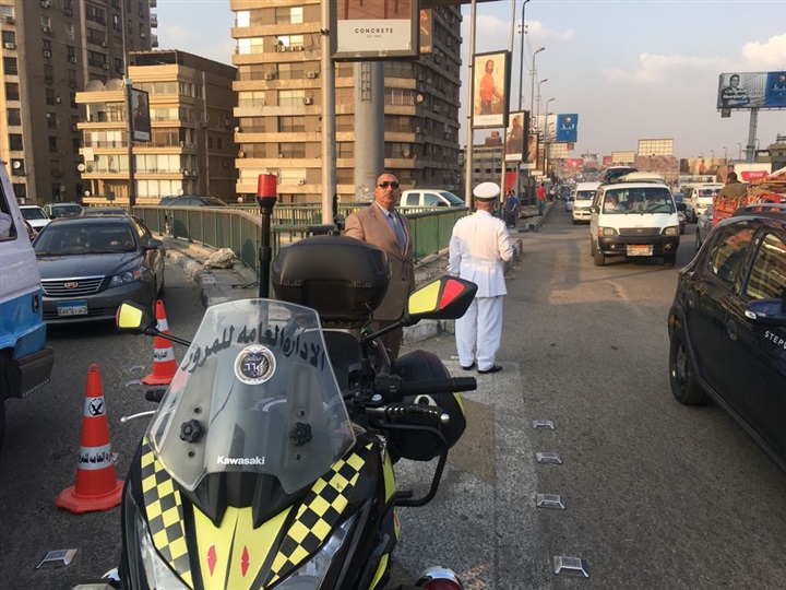 بالصور.. مدير المرور يشدد على الدفع بسيارات الإغاثة والتواجد المرورى الفعال فى رمضان
