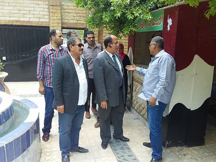 بالصور.. جولات ميدانية لرؤساء الأحياء لتفقد المدارس التى ستنعقد بها امتحانات الثانوية العامة
