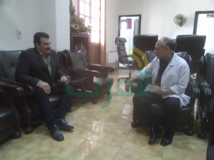 بالصور.. رئيس حى شبرا يتفقد مستشفى شبرا العام للاطمئنان على غرفة الطوارئ 