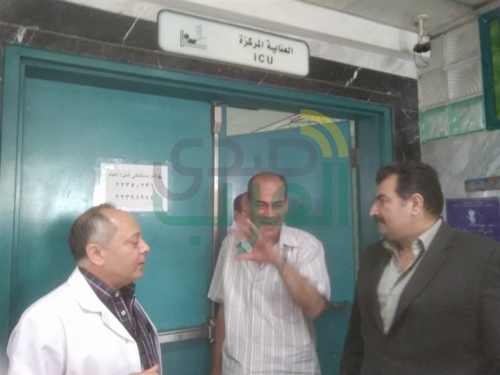 بالصور.. رئيس حى شبرا يتفقد مستشفى شبرا العام للاطمئنان على غرفة الطوارئ 