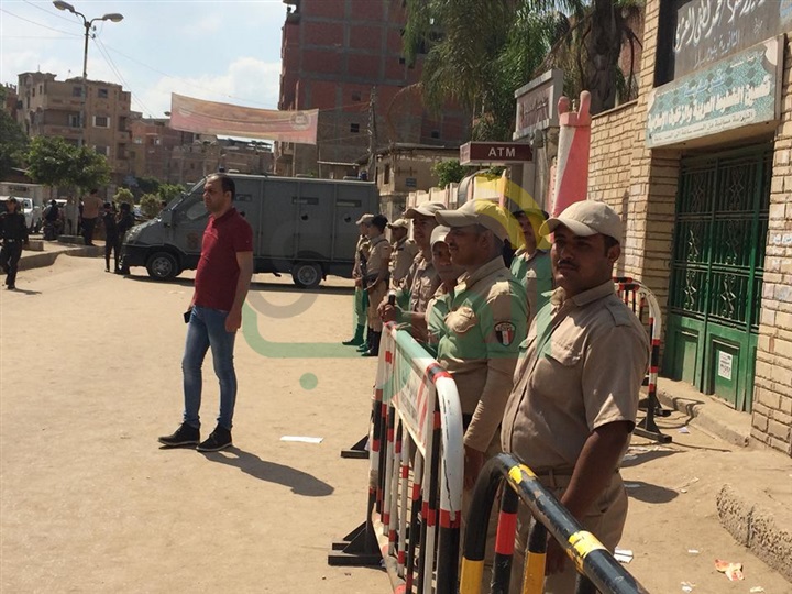 بالصور.. إجراءات أمنية مشددة حول محيط لجان الثانوية العامة بكفر الشيخ