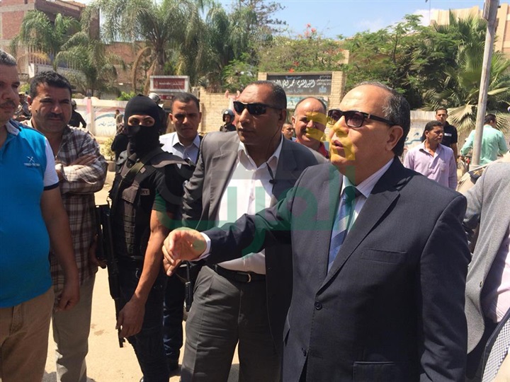 بالصور.. مساعد وزير الداخلية ومدير أمن كفر الشيخ يتفقدان لجان الثانوية العامة 
