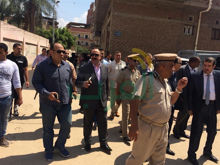 بالصور.. مساعد وزير الداخلية ومدير أمن كفر الشيخ يتفقدان لجان الثانوية العامة 