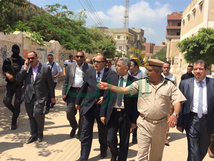 بالصور.. مساعد وزير الداخلية ومدير أمن كفر الشيخ يتفقدان لجان الثانوية العامة 