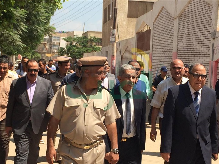 بالصور.. مساعد وزير الداخلية ومدير أمن كفر الشيخ يتفقدان لجان الثانوية العامة 