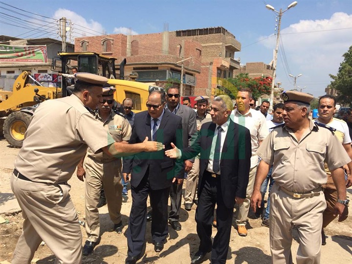 بالصور.. مساعد وزير الداخلية ومدير أمن كفر الشيخ يتفقدان لجان الثانوية العامة 