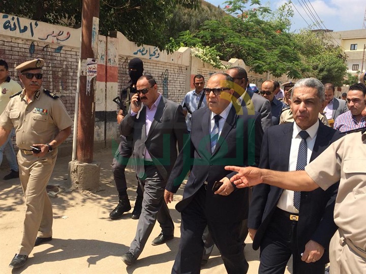 بالصور.. مساعد وزير الداخلية ومدير أمن كفر الشيخ يتفقدان لجان الثانوية العامة 