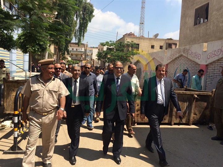 بالصور.. مساعد وزير الداخلية ومدير أمن كفر الشيخ يتفقدان لجان الثانوية العامة 