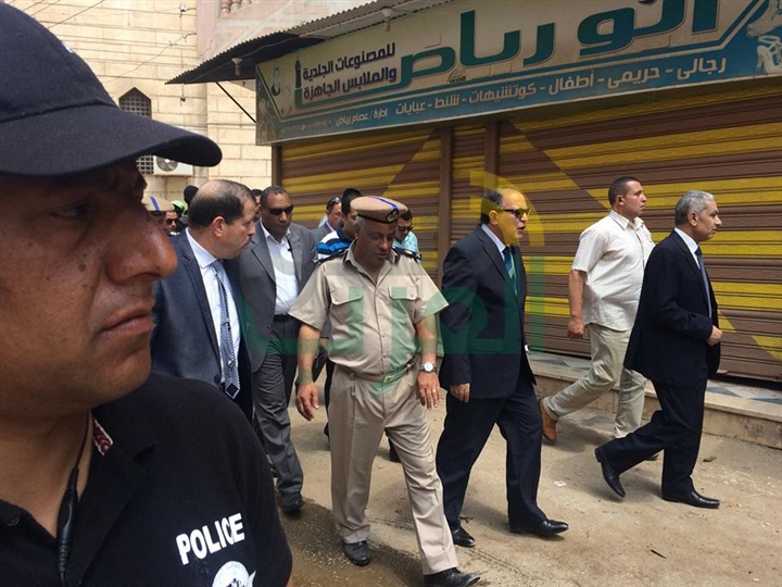 بالصور.. مساعد وزير الداخلية ومدير أمن كفر الشيخ يتفقدان لجان الثانوية العامة 