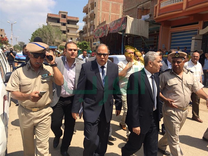 بالصور.. مساعد وزير الداخلية ومدير أمن كفر الشيخ يتفقدان لجان الثانوية العامة 