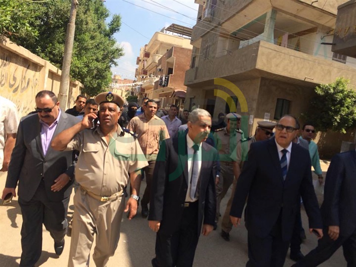 بالصور.. مساعد وزير الداخلية ومدير أمن كفر الشيخ يتفقدان لجان الثانوية العامة 