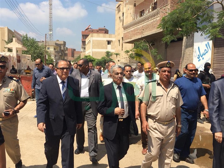 بالصور.. مساعد وزير الداخلية ومدير أمن كفر الشيخ يتفقدان لجان الثانوية العامة 