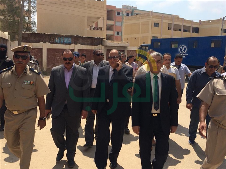 بالصور.. مساعد وزير الداخلية ومدير أمن كفر الشيخ يتفقدان لجان الثانوية العامة 