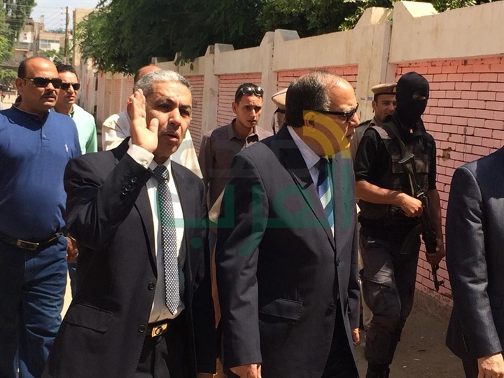 بالصور.. مساعد وزير الداخلية ومدير أمن كفر الشيخ يتفقدان لجان الثانوية العامة 