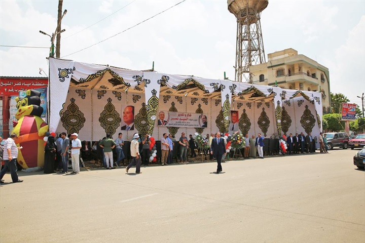  بالصور.. محافظ كفر الشيخ يطلق المرحلة الأولي لتشغيل مشروع النقل الداخلى 
