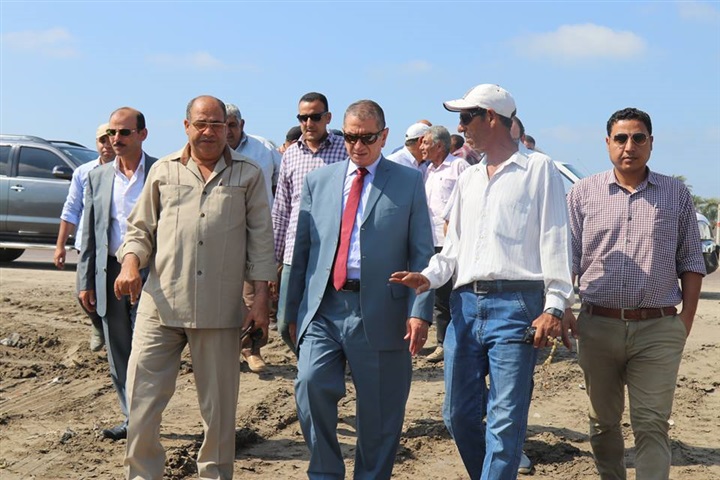 بالصور.. محافظ كفر الشيخ والسفير الأسترالى يضعان حجر الأساس لمشروع الرمال السوداء الأربعاء القادم