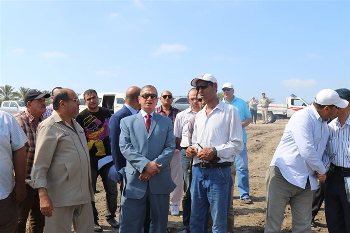 بالصور.. محافظ كفر الشيخ والسفير الأسترالى يضعان حجر الأساس لمشروع الرمال السوداء الأربعاء القادم