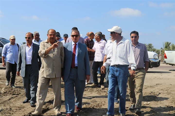 بالصور.. محافظ كفر الشيخ والسفير الأسترالى يضعان حجر الأساس لمشروع الرمال السوداء الأربعاء القادم