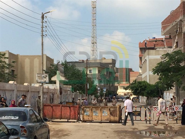 بالصور.. استنفار أمني حول محيط لجان الثانوية بكفر الشيخ