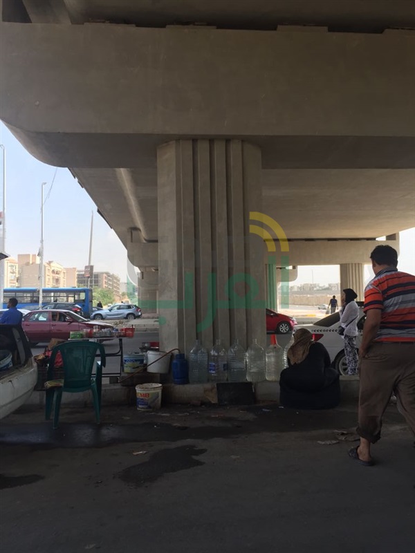 بالصور.. كارثة أسفل كوبري محور محمد نجيب بالتجمع الخامس