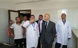 وكيل وزارة الصحة بالشرقية يتفقد مستشفي حميات الزقازيق 