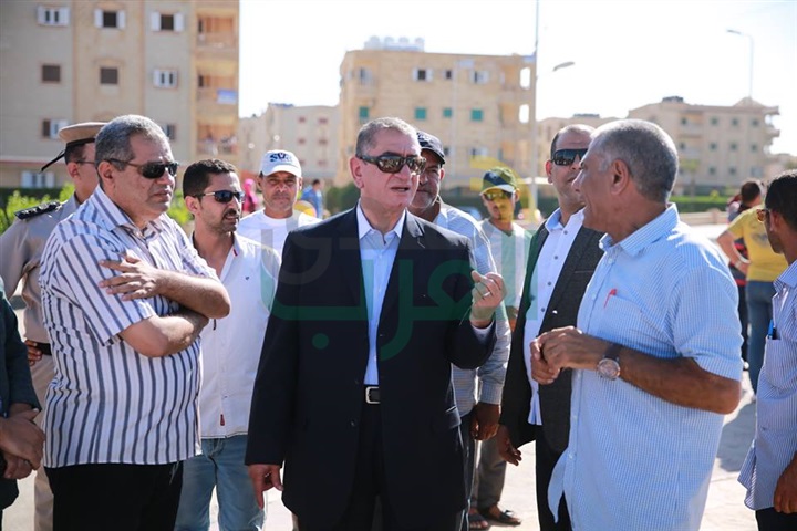 محافظ كفر الشيخ يطمئن على مستوى الخدمات بمصيف بلطيم...بالفيديو والصور