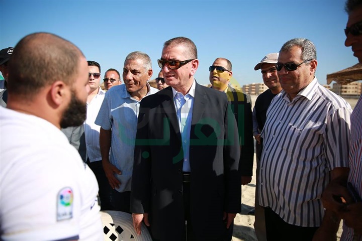 محافظ كفر الشيخ يطمئن على مستوى الخدمات بمصيف بلطيم...بالفيديو والصور