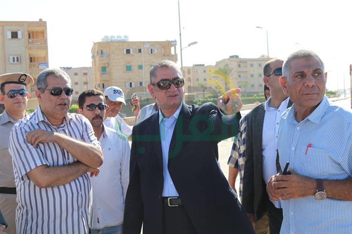 محافظ كفر الشيخ يطمئن على مستوى الخدمات بمصيف بلطيم...بالفيديو والصور