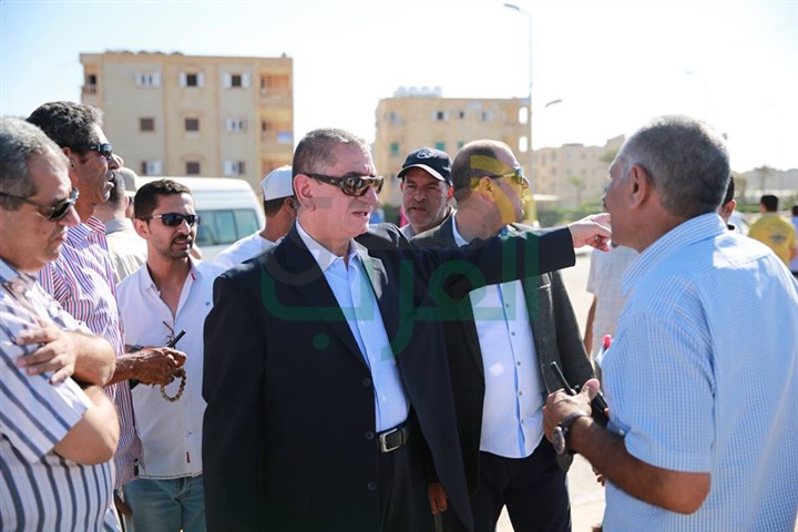 محافظ كفر الشيخ يطمئن على مستوى الخدمات بمصيف بلطيم...بالفيديو والصور