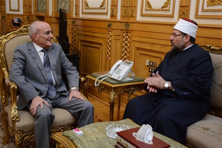 "العصار" و"جمعة" يبحثان موضوعات التعاون المشترك بين "الإنتاج الحربي" و"الأوقاف" "العصار" و"جمعة" يبحثان موضوعات التعاون المشترك بين "الإنتاج الحربي" و"الأوقاف"