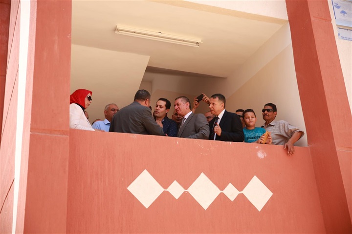 بالصور.. محافظ كفر الشيخ يفتتح مدرسة كفر المرازقة الإعدادية بتكلفة 6 مليون جنيه