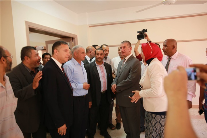 بالصور.. محافظ كفر الشيخ يفتتح مدرسة كفر المرازقة الإعدادية بتكلفة 6 مليون جنيه