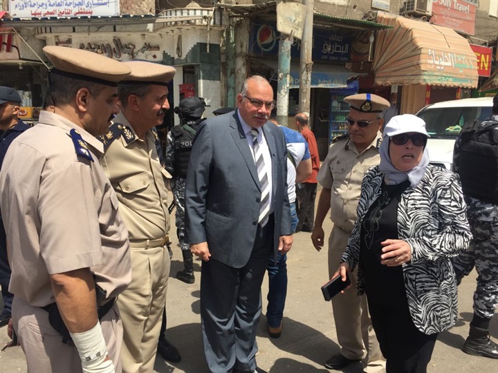 مدير أمن القليوبية يأمر بالتواجد الأمنى وإزالة الاشغالات على كوبرى بنها 