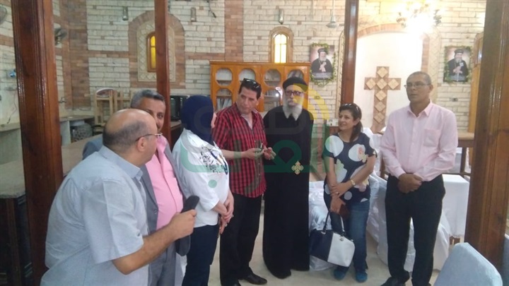 بالصور.. "بيت العائلة" بكفر الشيخ يناقش أخر استعدادات كنسية "العذراء مريم" لاستقبال وفد الفاتيكان
