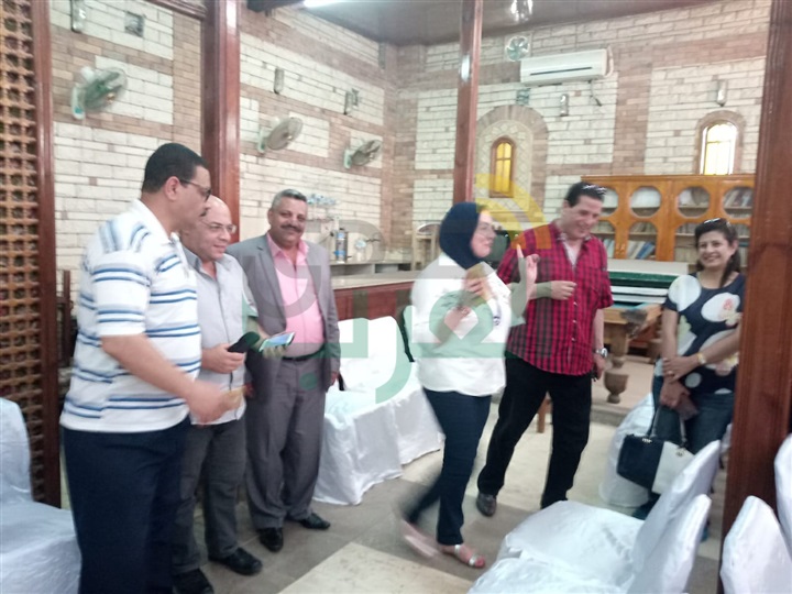 بالصور.. "بيت العائلة" بكفر الشيخ يناقش أخر استعدادات كنسية "العذراء مريم" لاستقبال وفد الفاتيكان