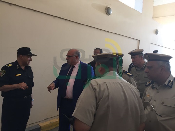 مدير أمن القليوبية يفاجئ مجمع المحاكم ببنها