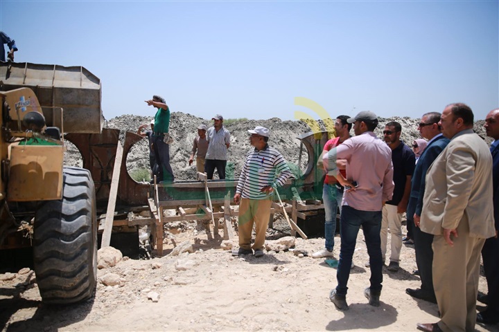 بالصور.. محافظ كفر الشيخ يتابع أعمال المرحلة الثانية من كورنيش بحيرة البرلس بتكلفة 24 مليون جنيه
