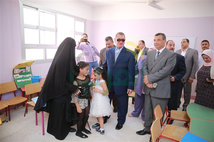 بالصور.. محافظ كفر الشيخ يفتتح تطوير مدرسة سيدى جمال الإبتدائية بتكلفة 2,8 مليون جنيه