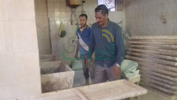 تحرير 15 محضر مخالف للمخابز البلدية بديرمواس بالمنيا