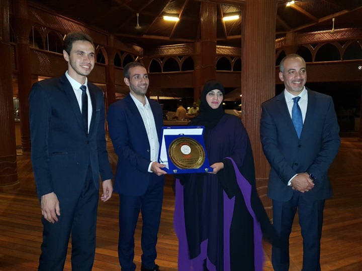 تكريم الذيب والعسيري والجوهره و الغامدي من الرواد العرب في شرم الشيخ تكريم الذيب والعسيري والجوهره و الغامدي من الرواد العرب في شرم الشيخ