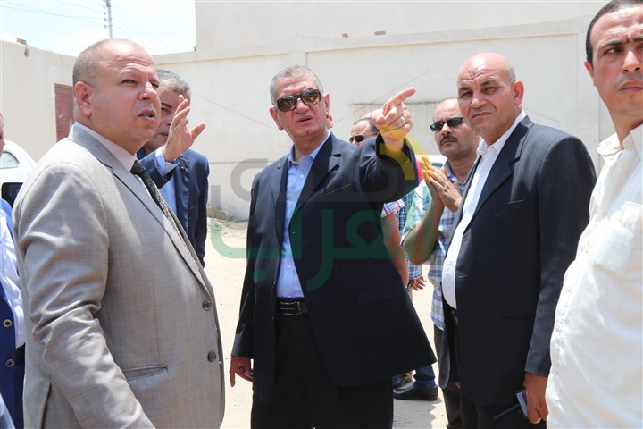 بالصور.. محافظ كفر الشيخ يتفقد إنشاء المطبعة المركزية وأكشاك جهاز تنمية الخدمات