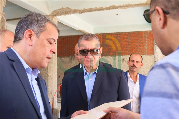بالصور.. محافظ كفر الشيخ يتفقد إنشاء المطبعة المركزية وأكشاك جهاز تنمية الخدمات
