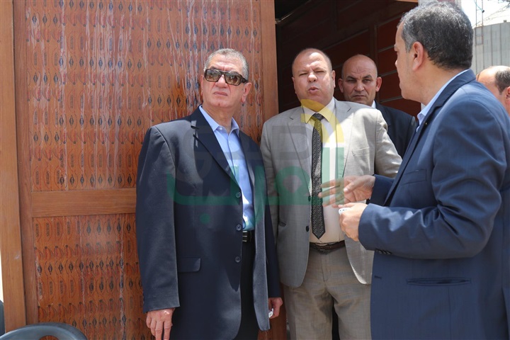 بالصور.. محافظ كفر الشيخ يتفقد إنشاء المطبعة المركزية وأكشاك جهاز تنمية الخدمات