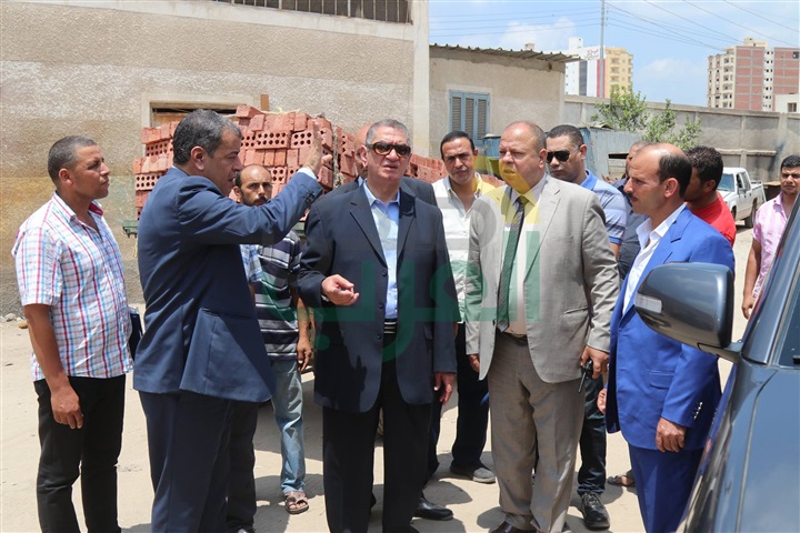 بالصور.. محافظ كفر الشيخ يتفقد إنشاء المطبعة المركزية وأكشاك جهاز تنمية الخدمات