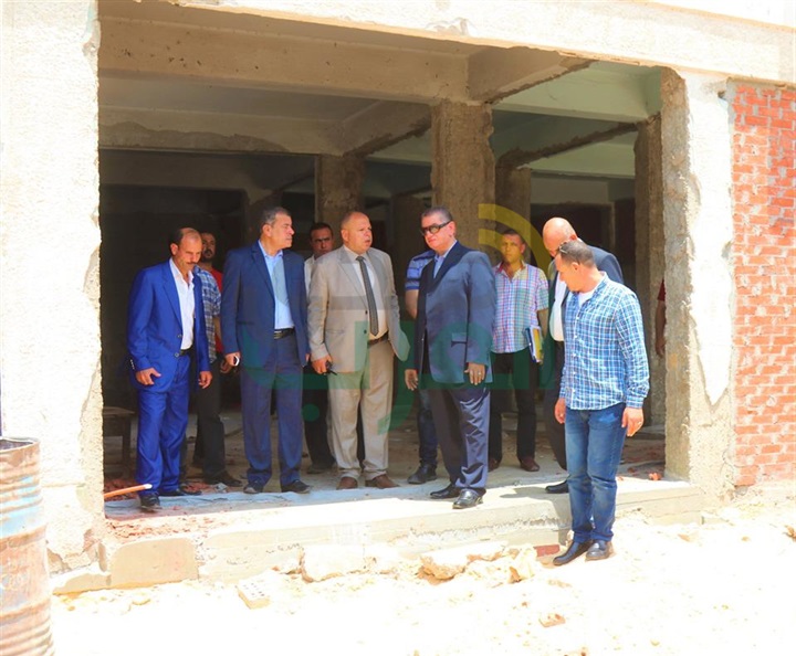 بالصور.. محافظ كفر الشيخ يتفقد إنشاء المطبعة المركزية وأكشاك جهاز تنمية الخدمات