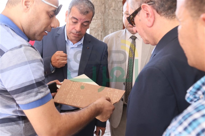 بالصور.. محافظ كفر الشيخ يتفقد إنشاء المطبعة المركزية وأكشاك جهاز تنمية الخدمات