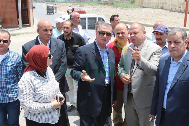بالصور.. محافظ كفر الشيخ يتفقد إنشاء المطبعة المركزية وأكشاك جهاز تنمية الخدمات