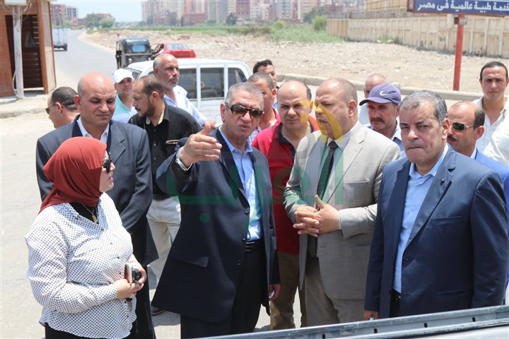 بالصور.. محافظ كفر الشيخ يتفقد إنشاء المطبعة المركزية وأكشاك جهاز تنمية الخدمات